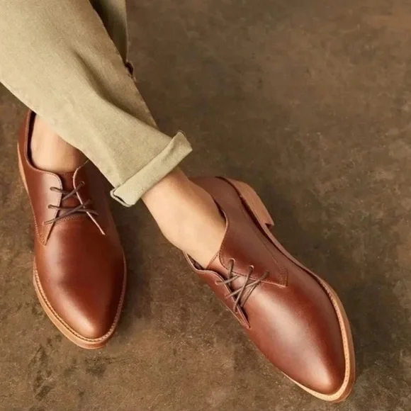 Nisolo | Shoes | Nisolo James Leather Oxford Sz 7 Almond  display picture 3